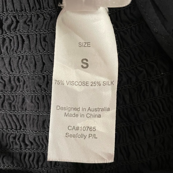 Seafolly silk blend ruffled jumpsuit - Picture 6 of 9